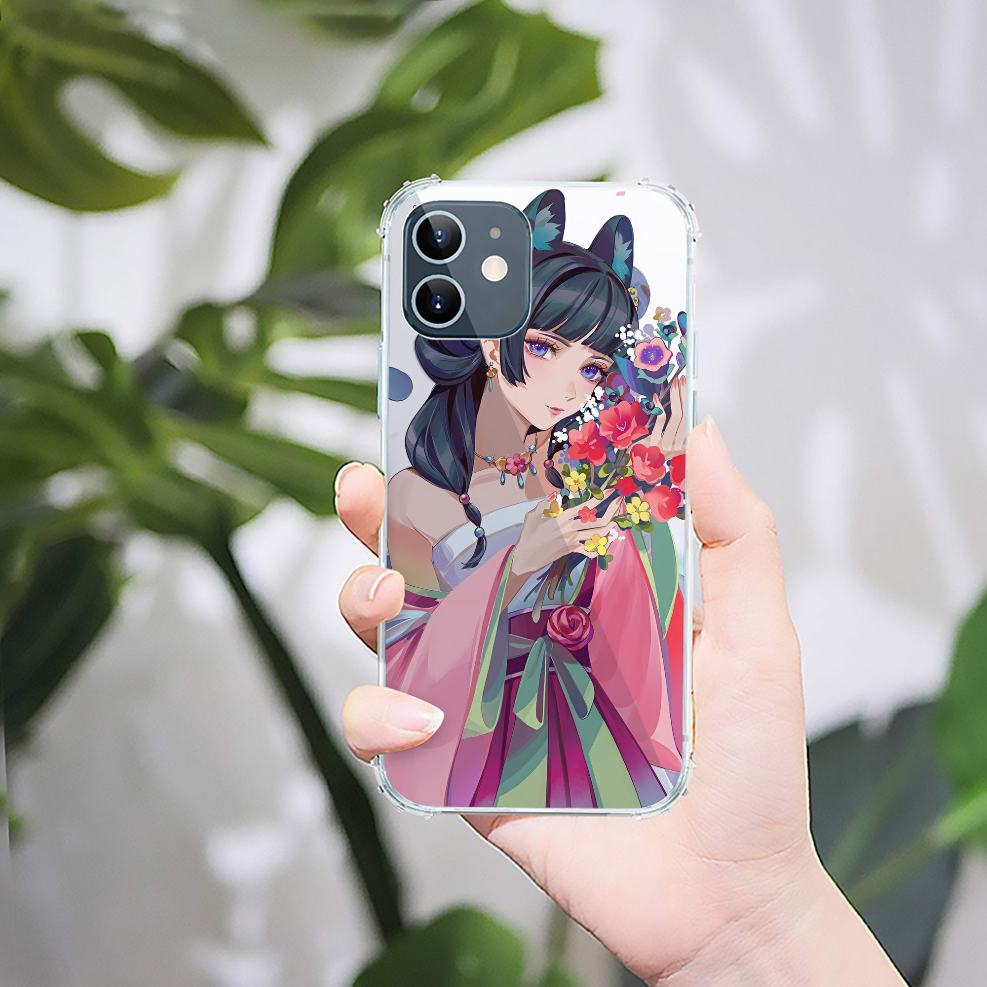 （画像用） 薬屋のひとりごと The Apothecary Diaries 【iPhone 12シリーズ対応】透明スマホケース（クリアソフトケース）